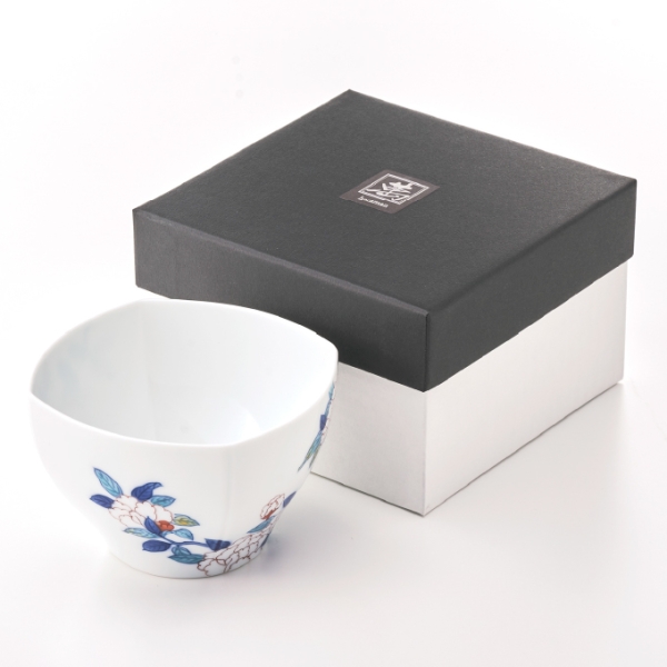 FLOWER L｜カップ （鍋島柄）